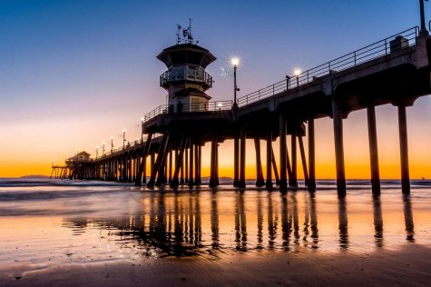 Huntington Beach, one of the communities affected by the oil spill.